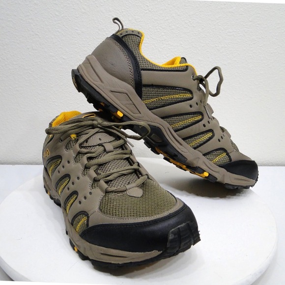 Fila Men Trail Hiking Shoes Olive Tan Yellow Low Top Sneakers 1SH40083-246 Sz 13 main image 12